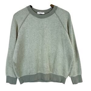 PerfectWhiteTee Reverse Fleece Crew Sweatshirt Green - M